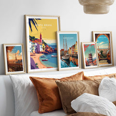 Costa Brava Print part of our best collection or travel posters and prints - This Art World