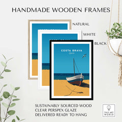 Costa Brava Wall Art part of our best collection or travel posters and prints - This Art World