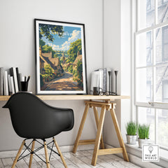 Cotswolds Travel Poster - United Kingdom