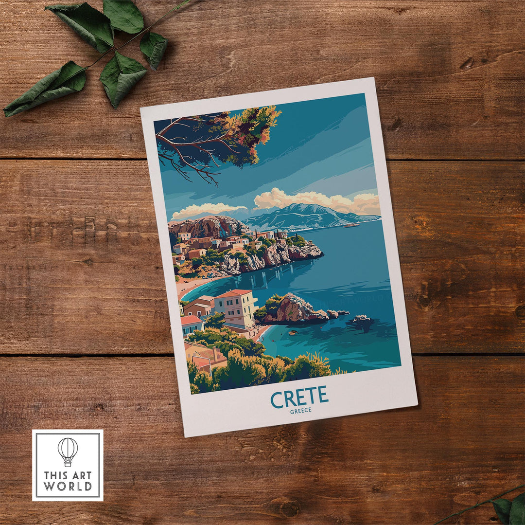 Crete Island - Travel Print