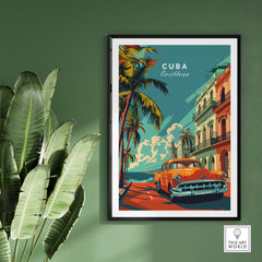 Cuba Art Print
