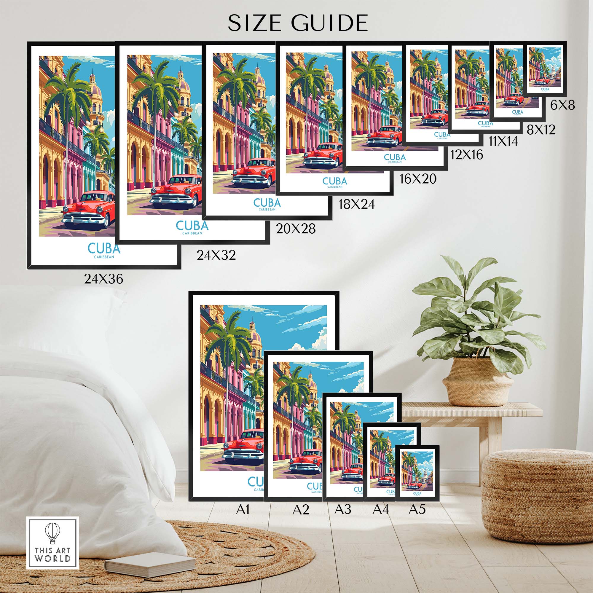 Cuba Print Caribbean
