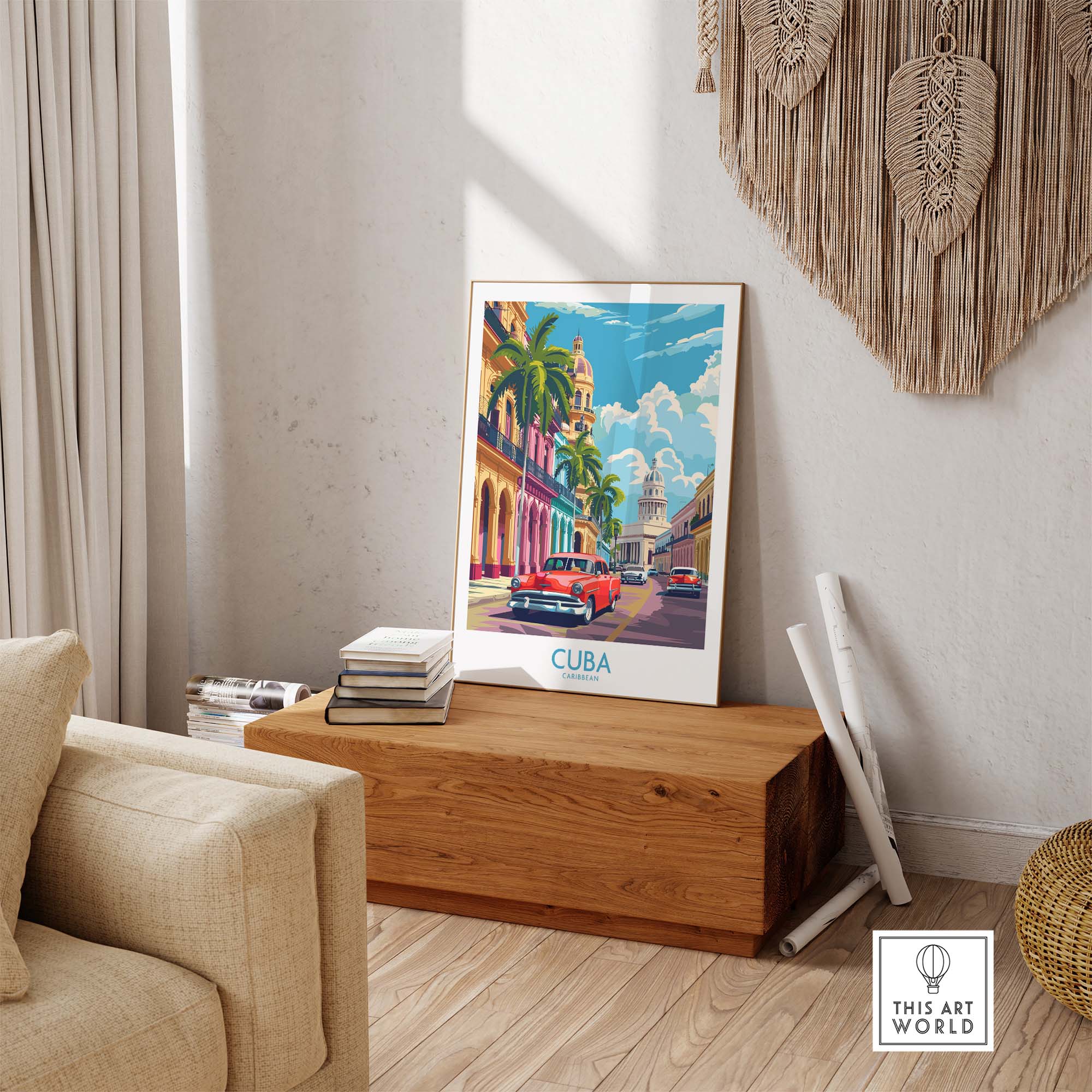 Cuba Print Caribbean