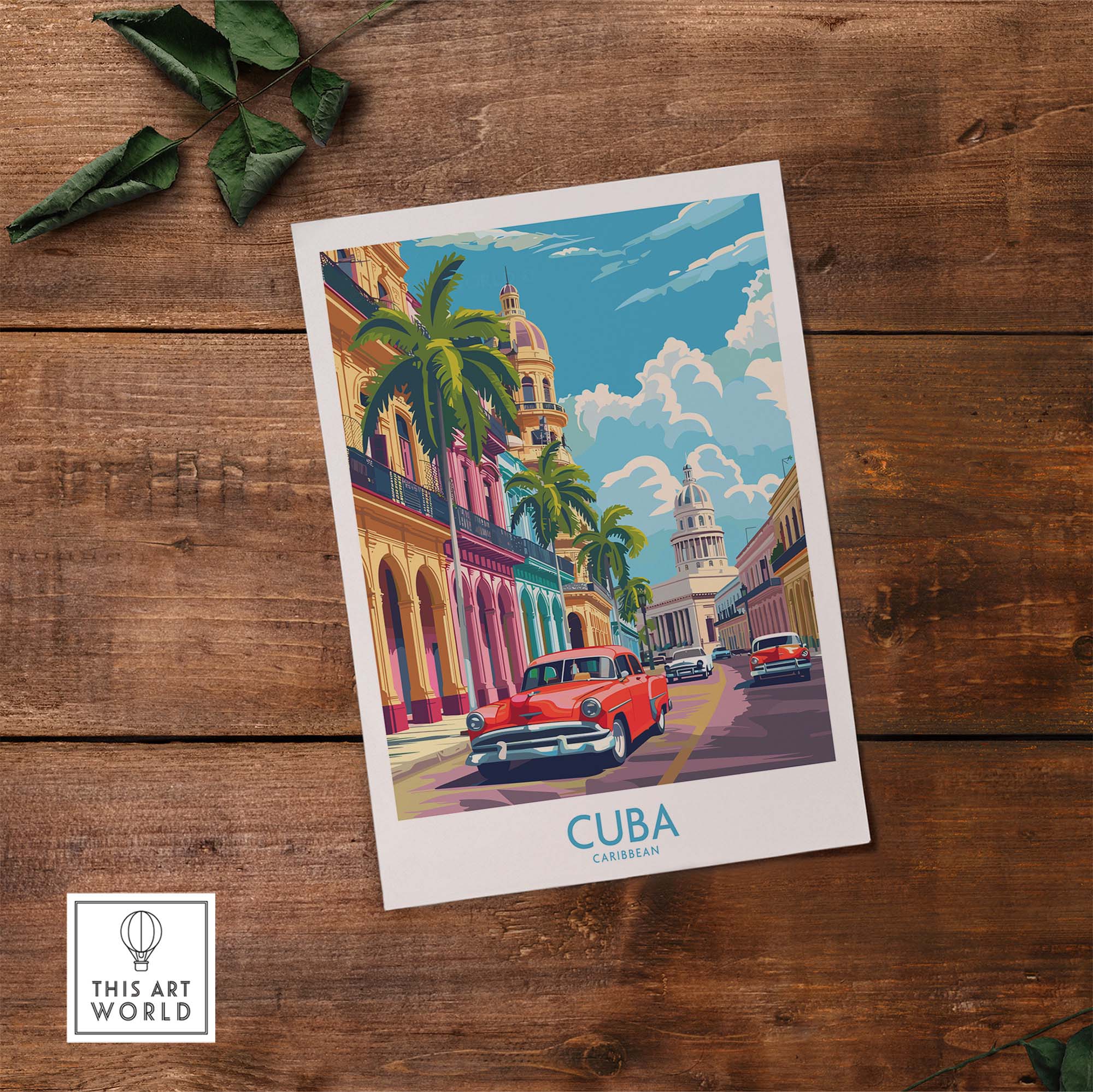 Cuba Print Caribbean