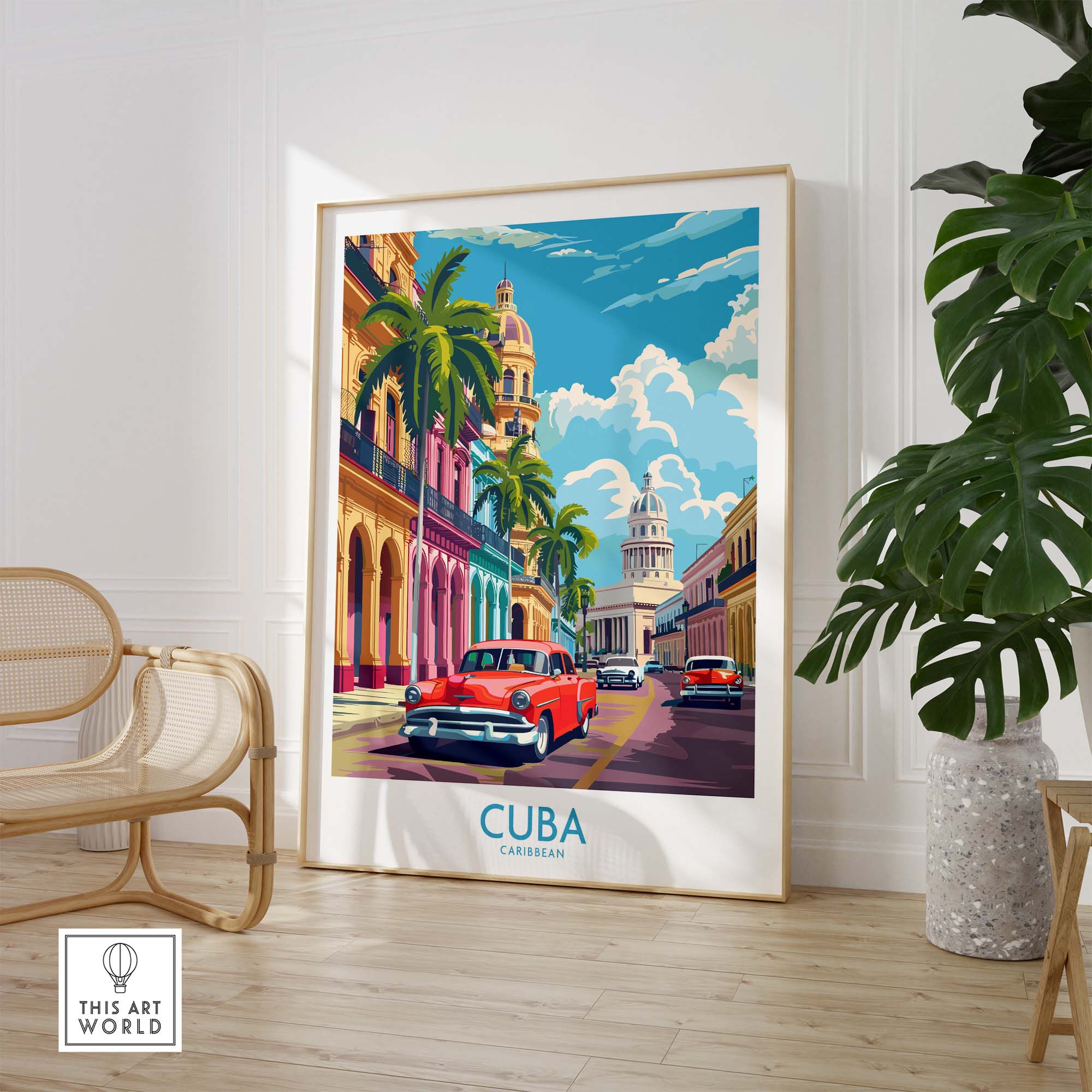 Cuba Print Caribbean