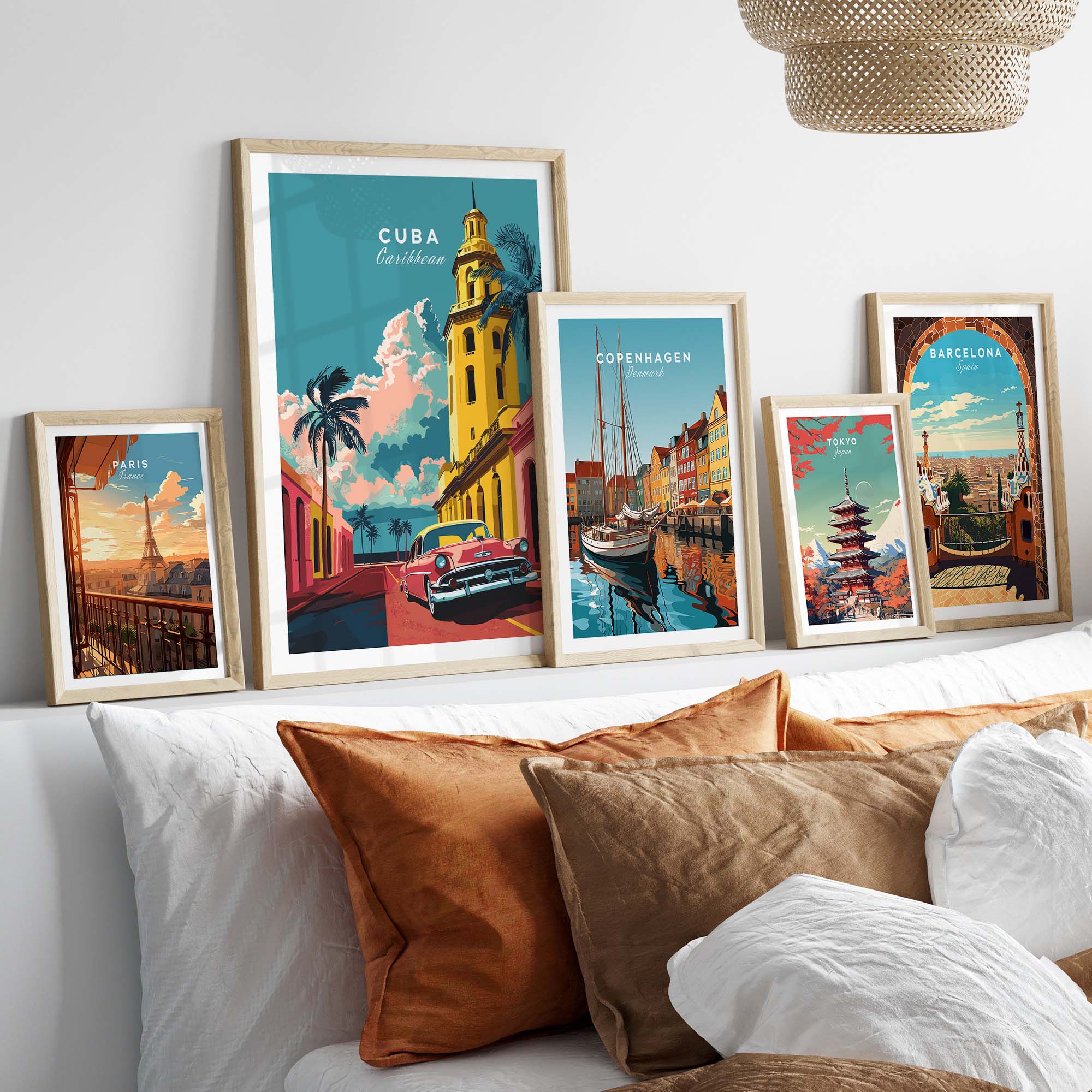 Cuba Travel Poster - Vibrant Caribbean Art – This Art World
