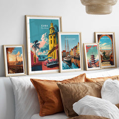 Cuba Travel Poster