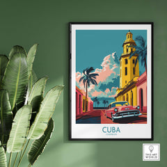 Cuba Travel Print