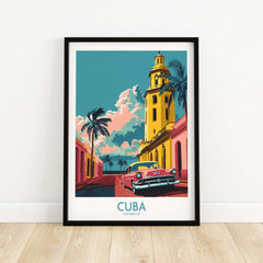 Cuba Travel Print