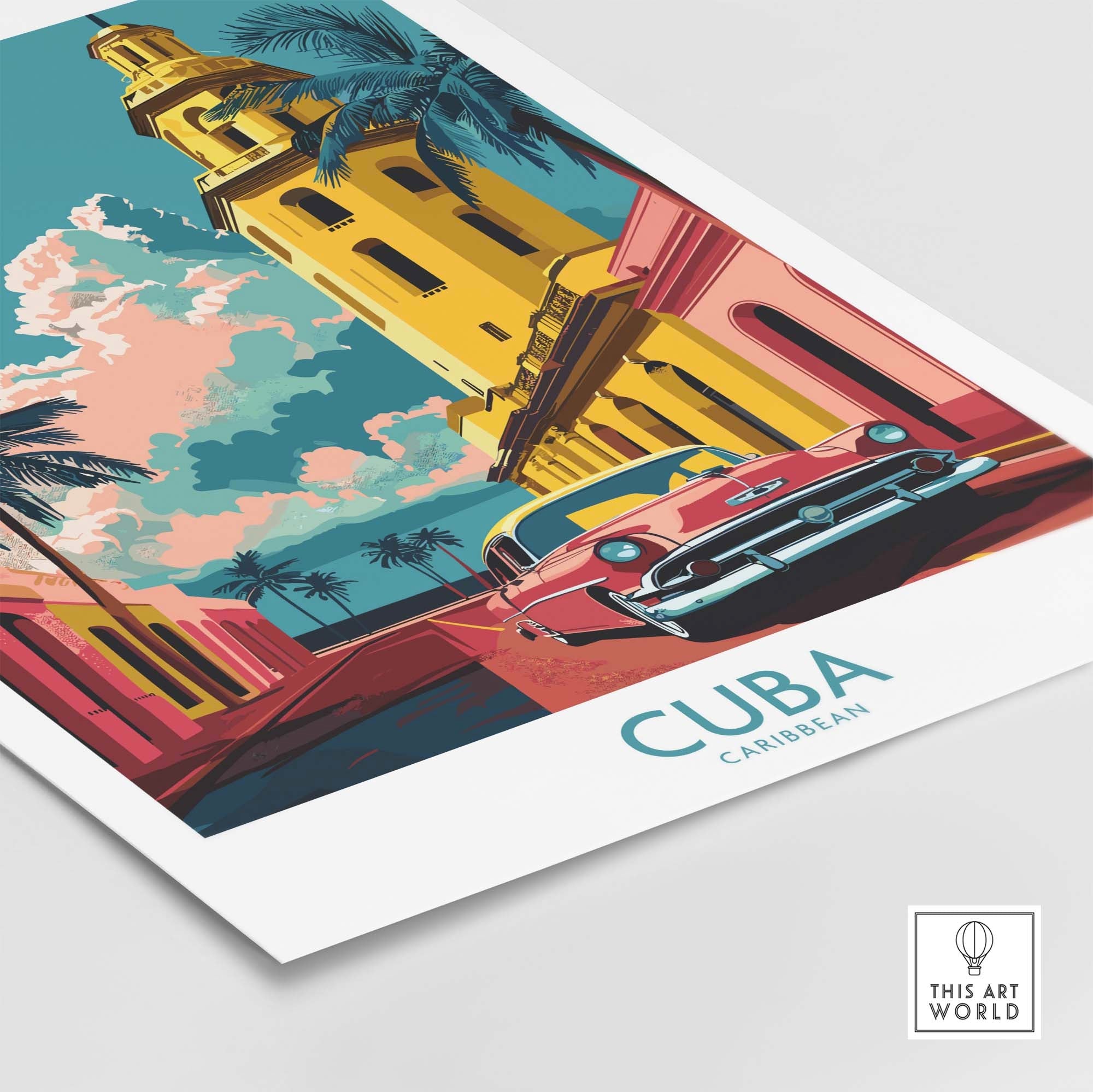 Cuba Travel Print