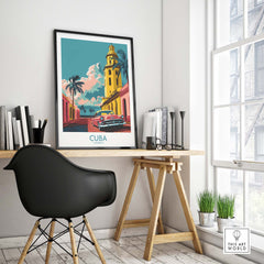 Cuba Travel Print