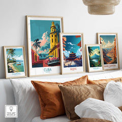 Cuba Travel Print