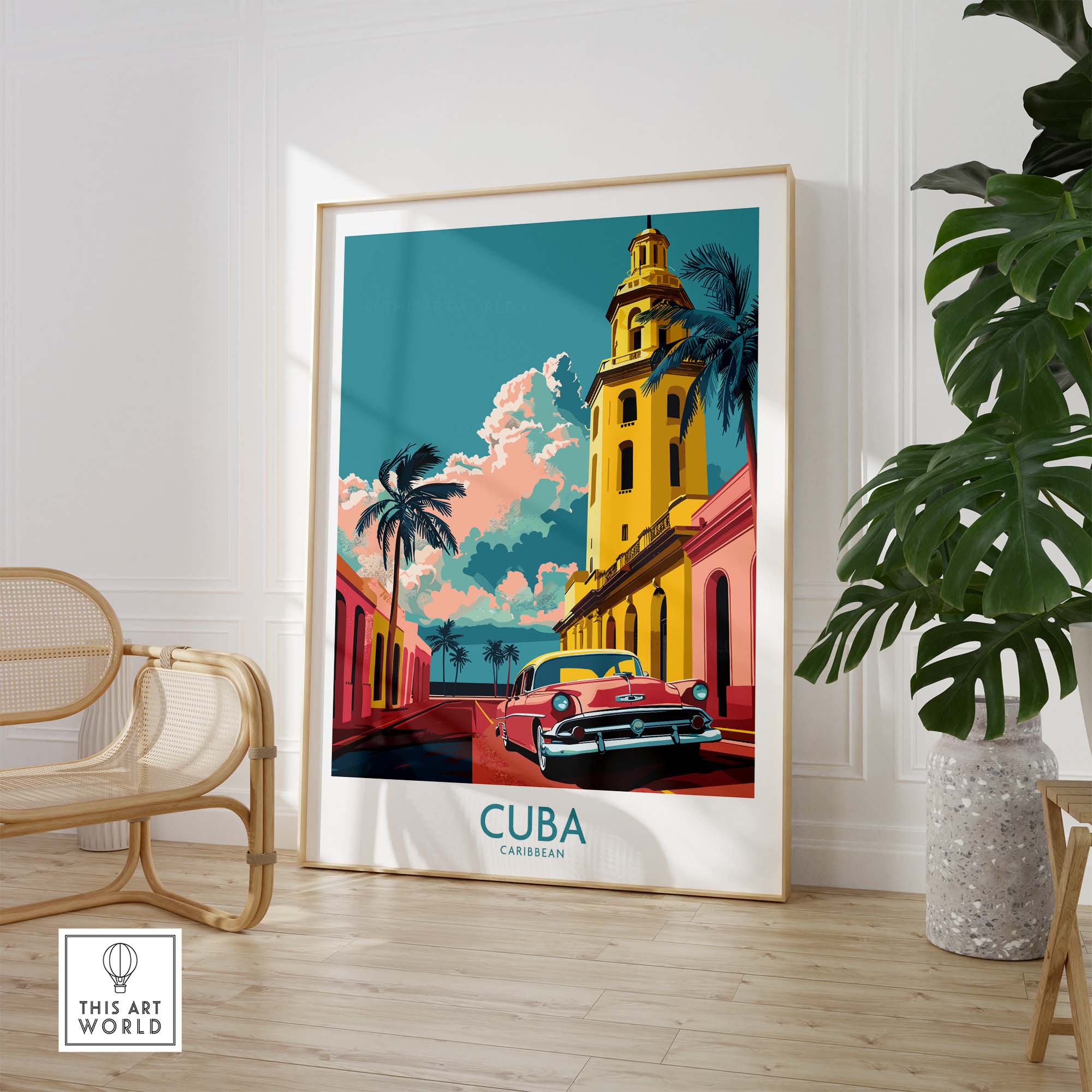 Cuba Travel Print