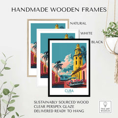Cuba Travel Print