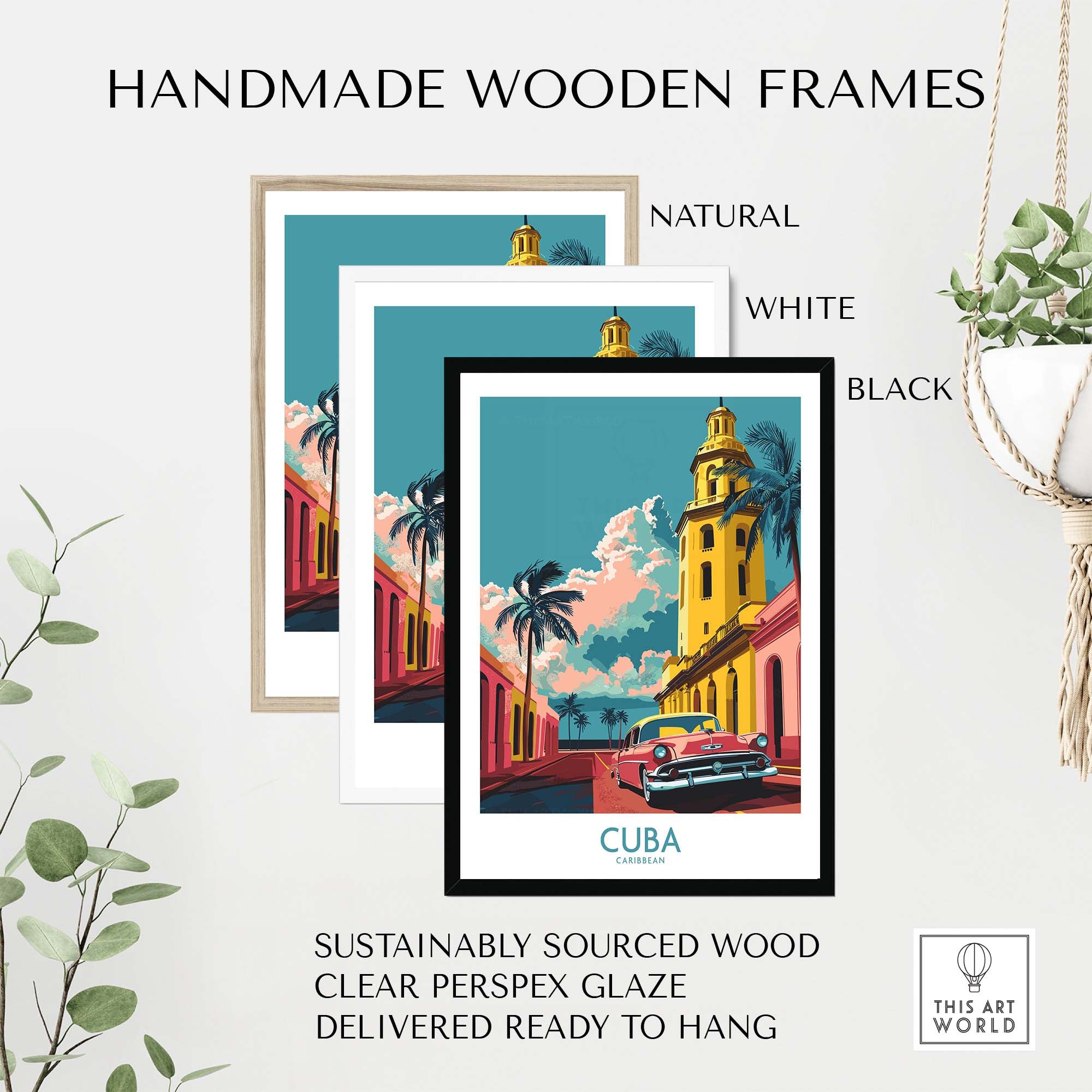 Cuba Travel Print