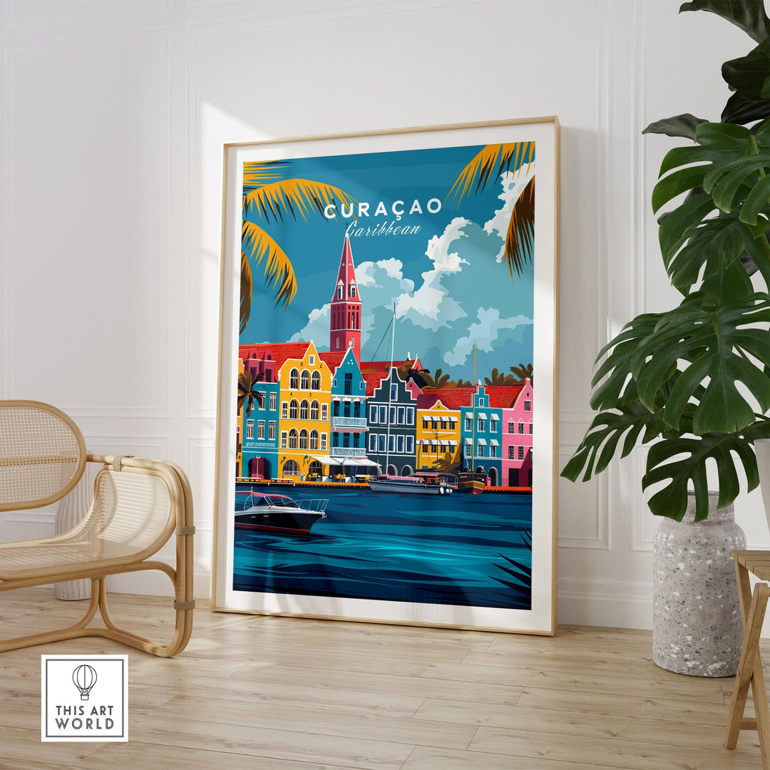 Curacao Poster-This Art World