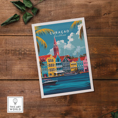 Curacao Poster-This Art World