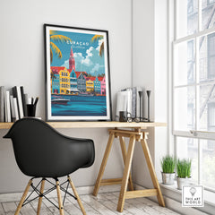 Curacao Poster-This Art World