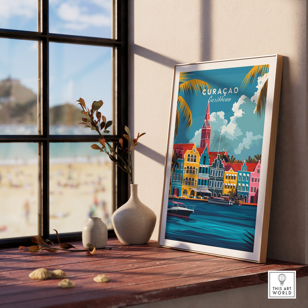 Curacao Poster-This Art World