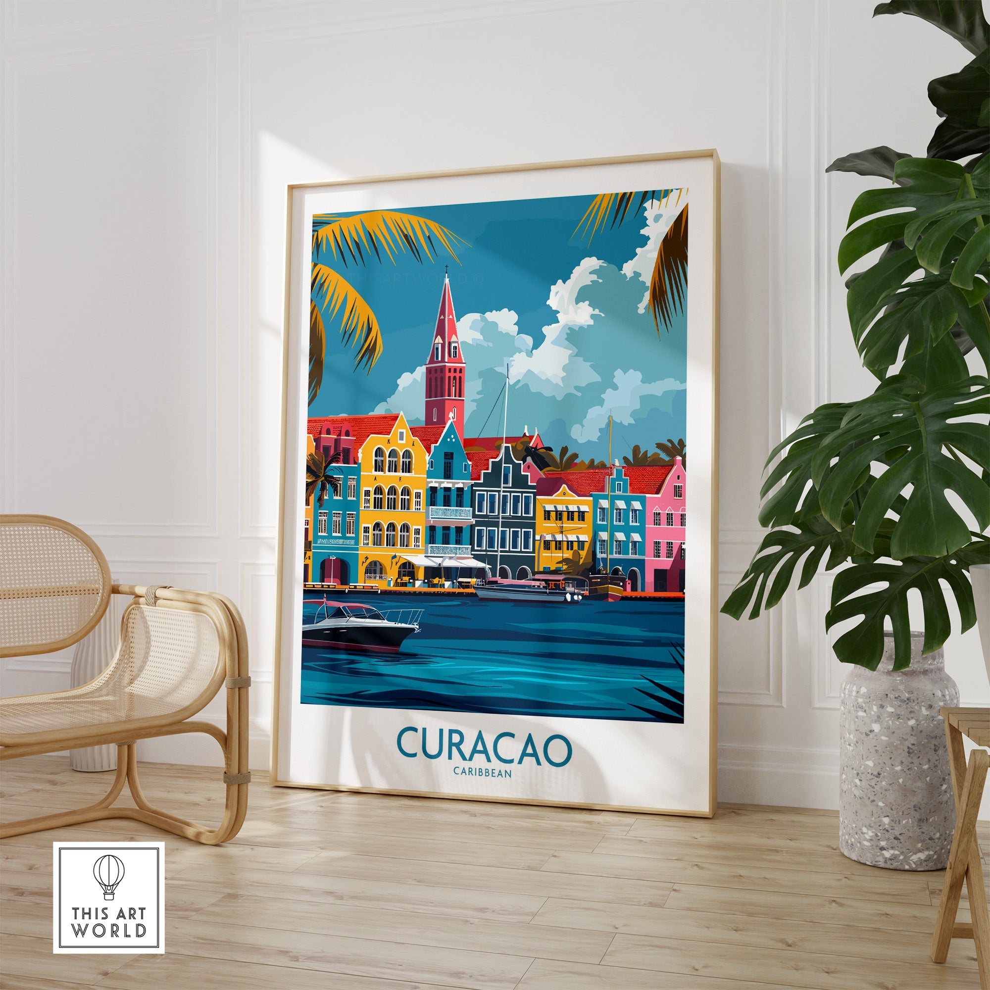 Curacao Print-This Art World