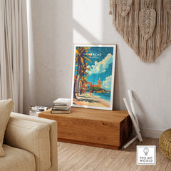 Curacao Travel Poster-This Art World