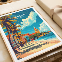 Curacao Travel Poster-This Art World