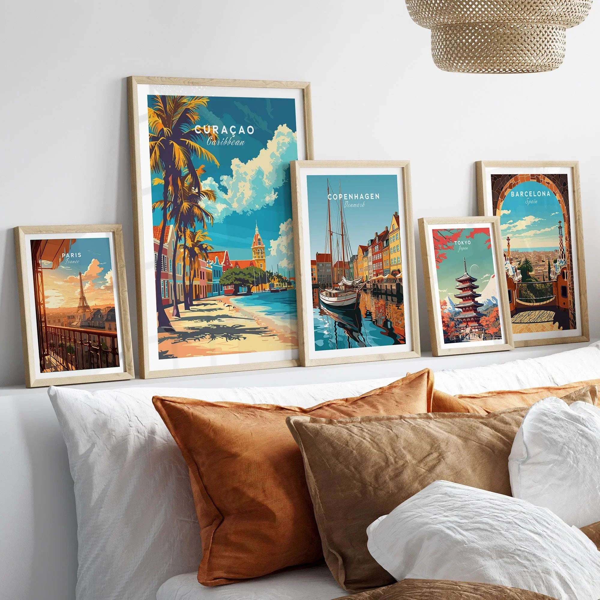 Curacao Travel Poster | Capture Caribbean Beauty – This Art World