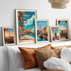 Curacao Travel Poster-This Art World