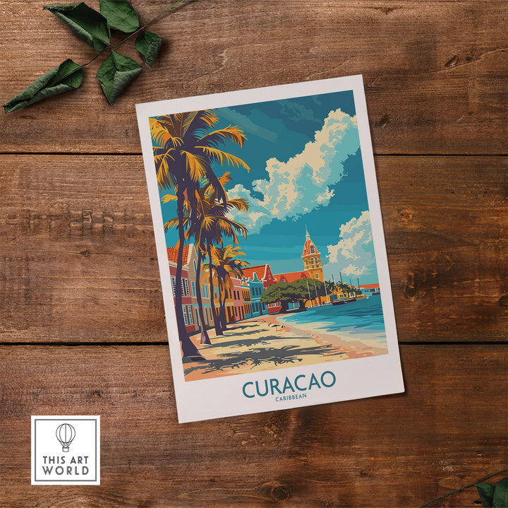 Curacao Travel Print-This Art World