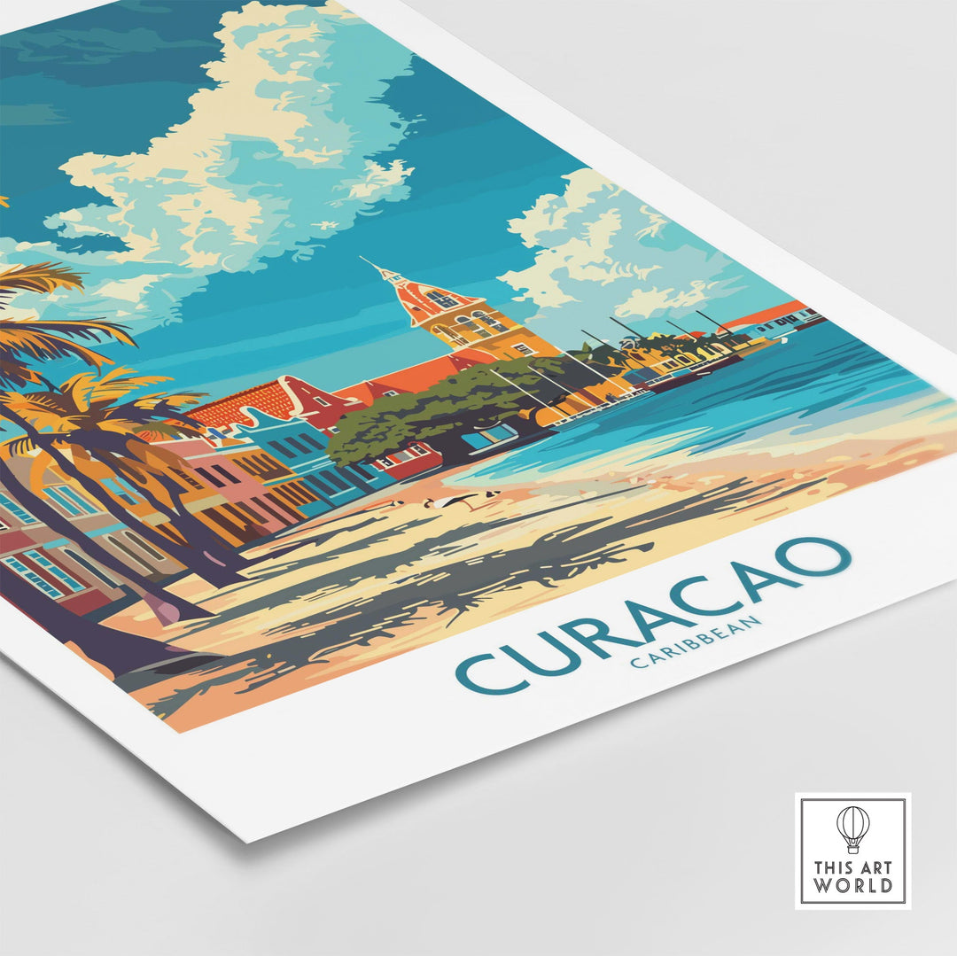 Curacao Travel Print-This Art World