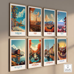 Curacao Travel Print-This Art World