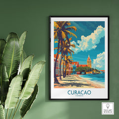 Curacao Travel Print-This Art World