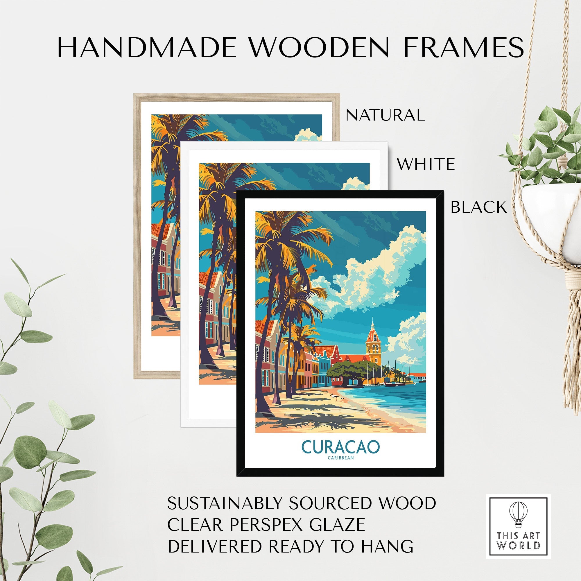 Curacao Travel Print-This Art World