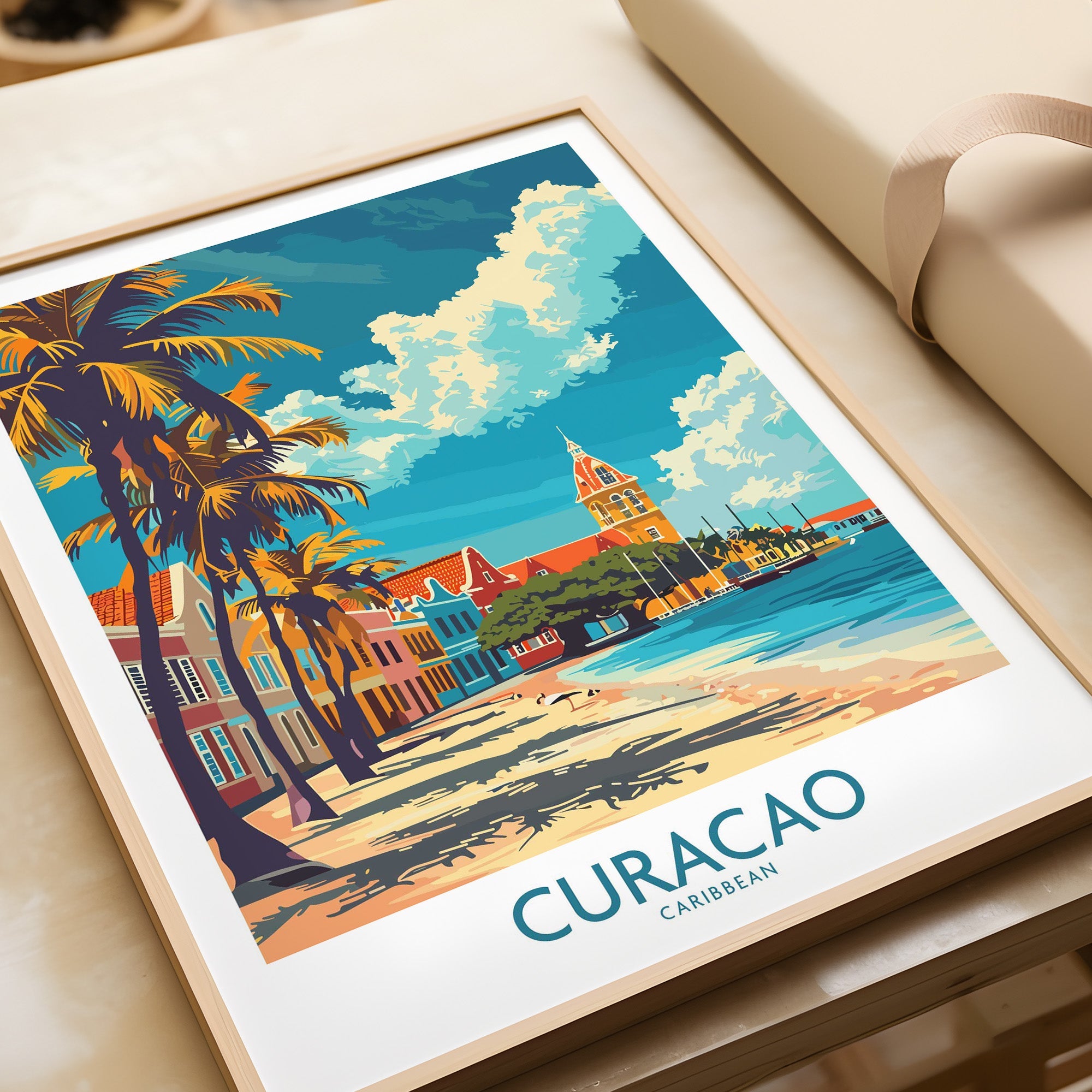 Curacao Travel Print-This Art World