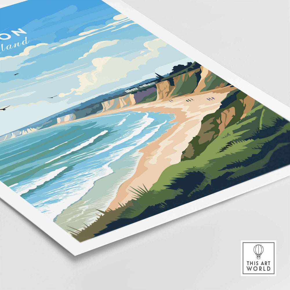 Devon Travel Print part of our best collection or travel posters and prints - This Art World