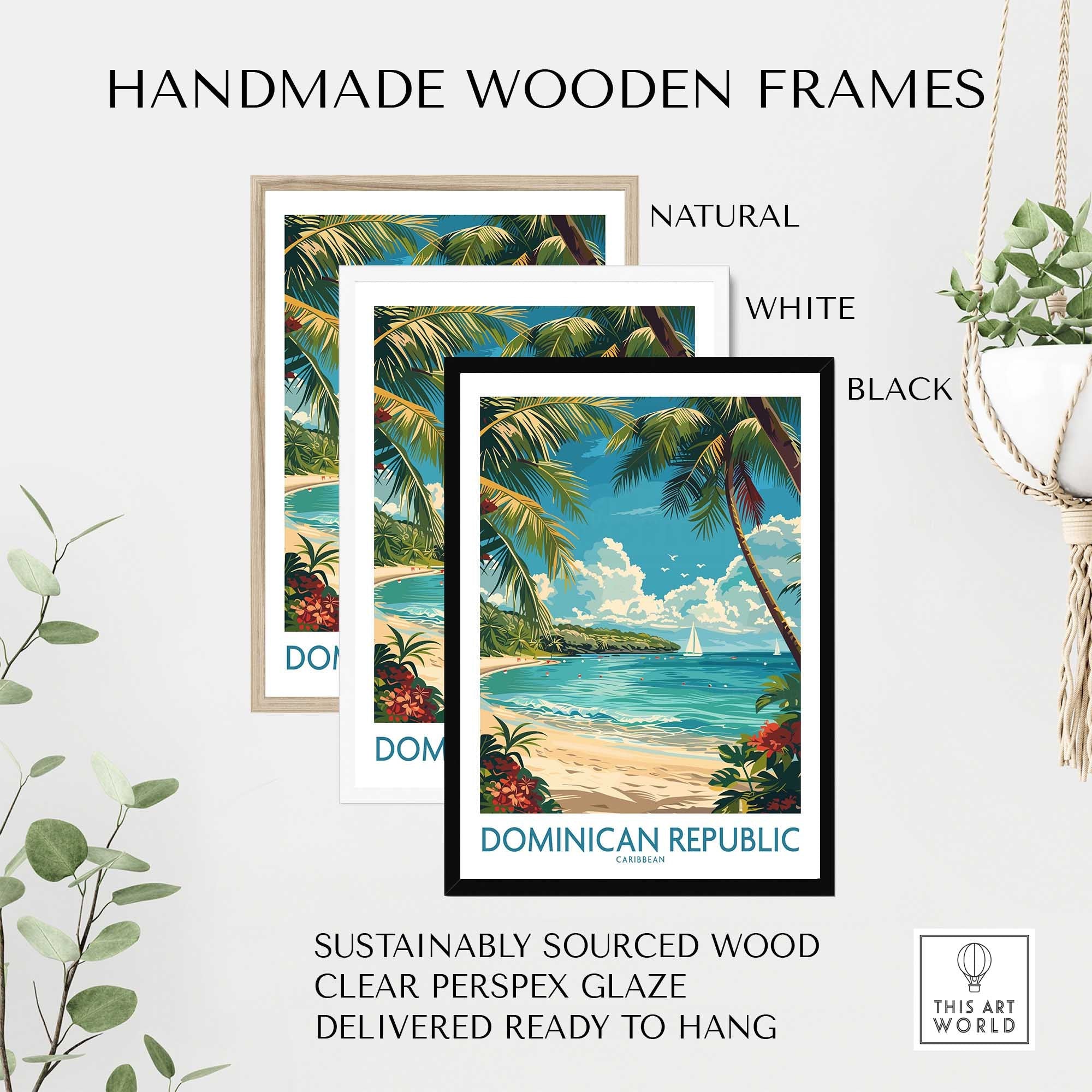 Dominican Republic Poster-This Art World