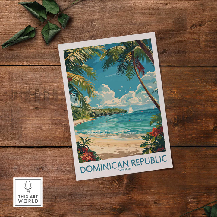 Dominican Republic Poster-This Art World