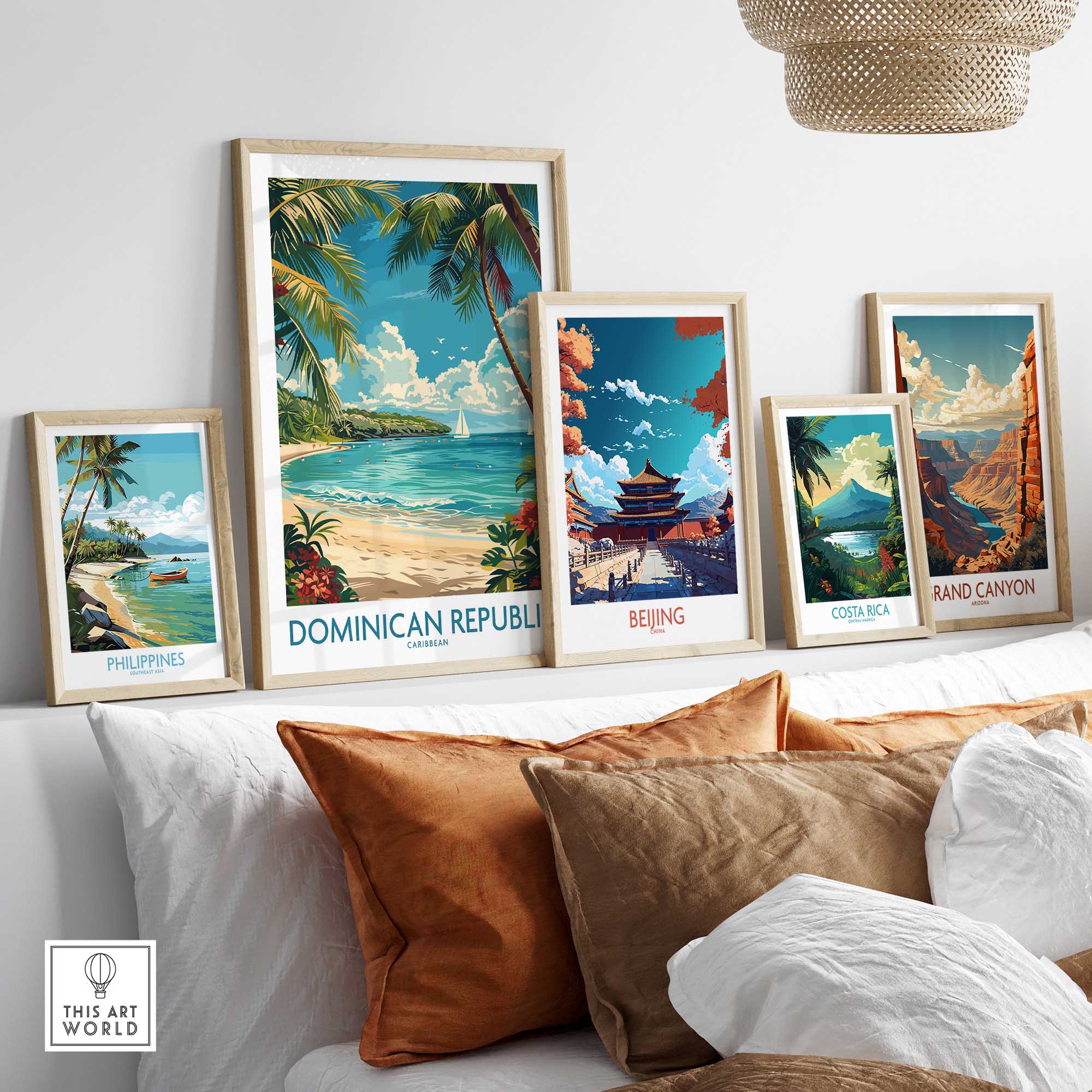 Dominican Republic Poster-This Art World