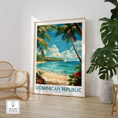 Dominican Republic Poster-This Art World