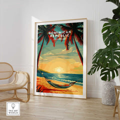 Dominican Republic Travel Poster-This Art World