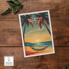 Dominican Republic Travel Poster-This Art World