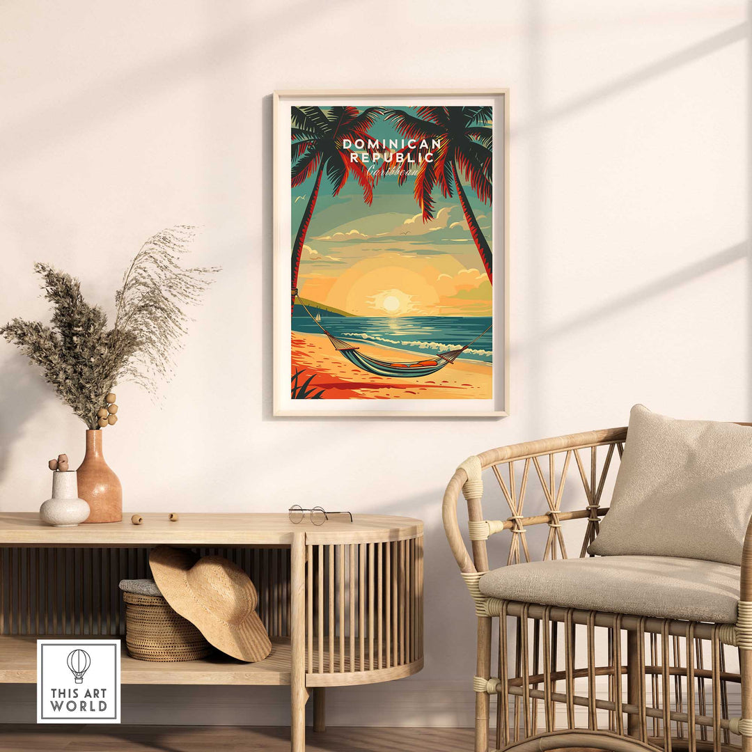 Dominican Republic Travel Poster-This Art World