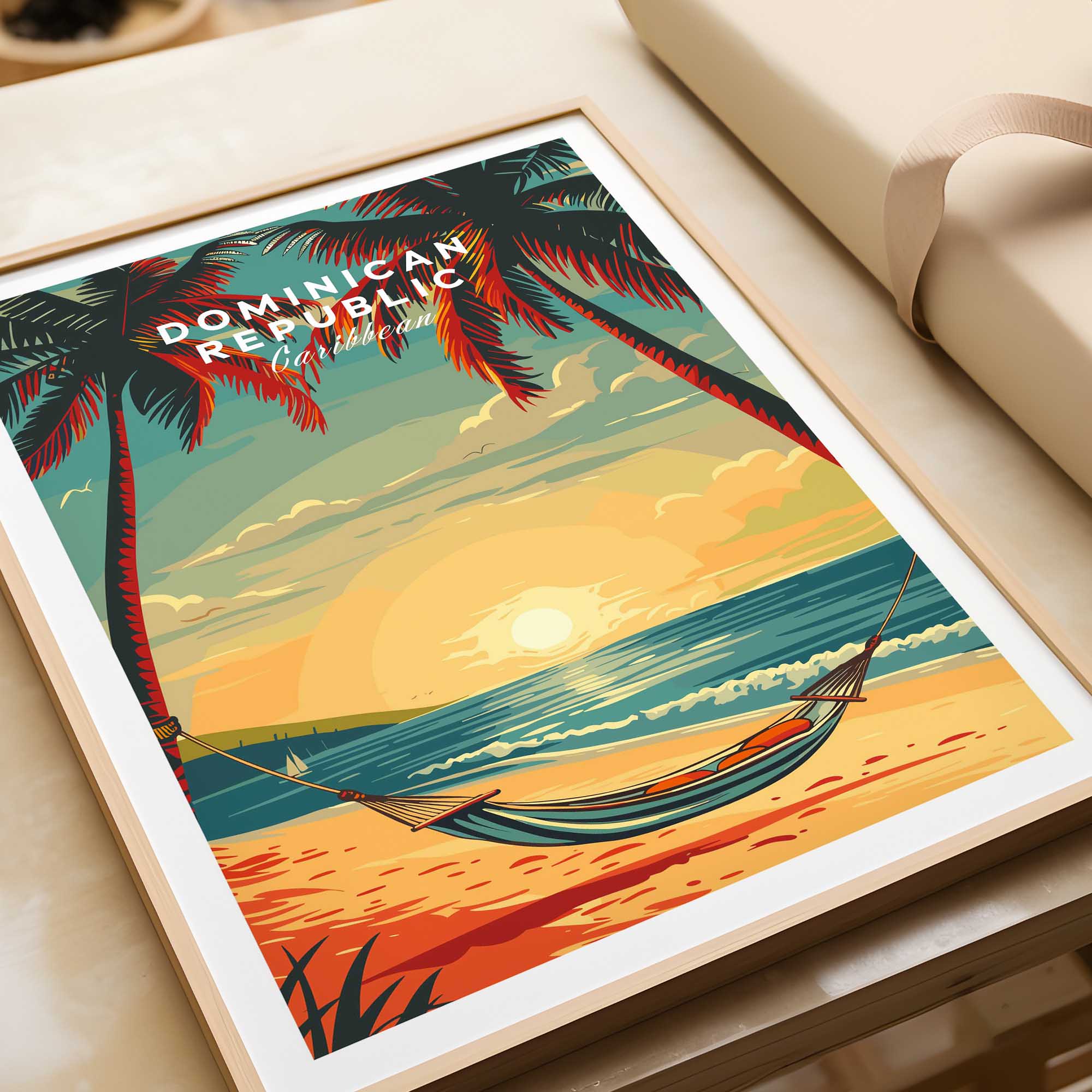Dominican Republic Travel Poster-This Art World