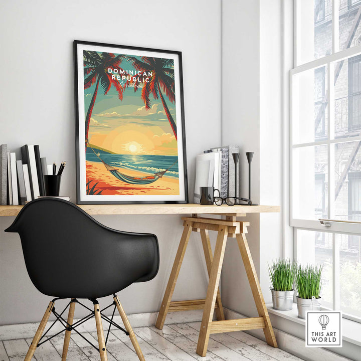 Dominican Republic Travel Poster-This Art World