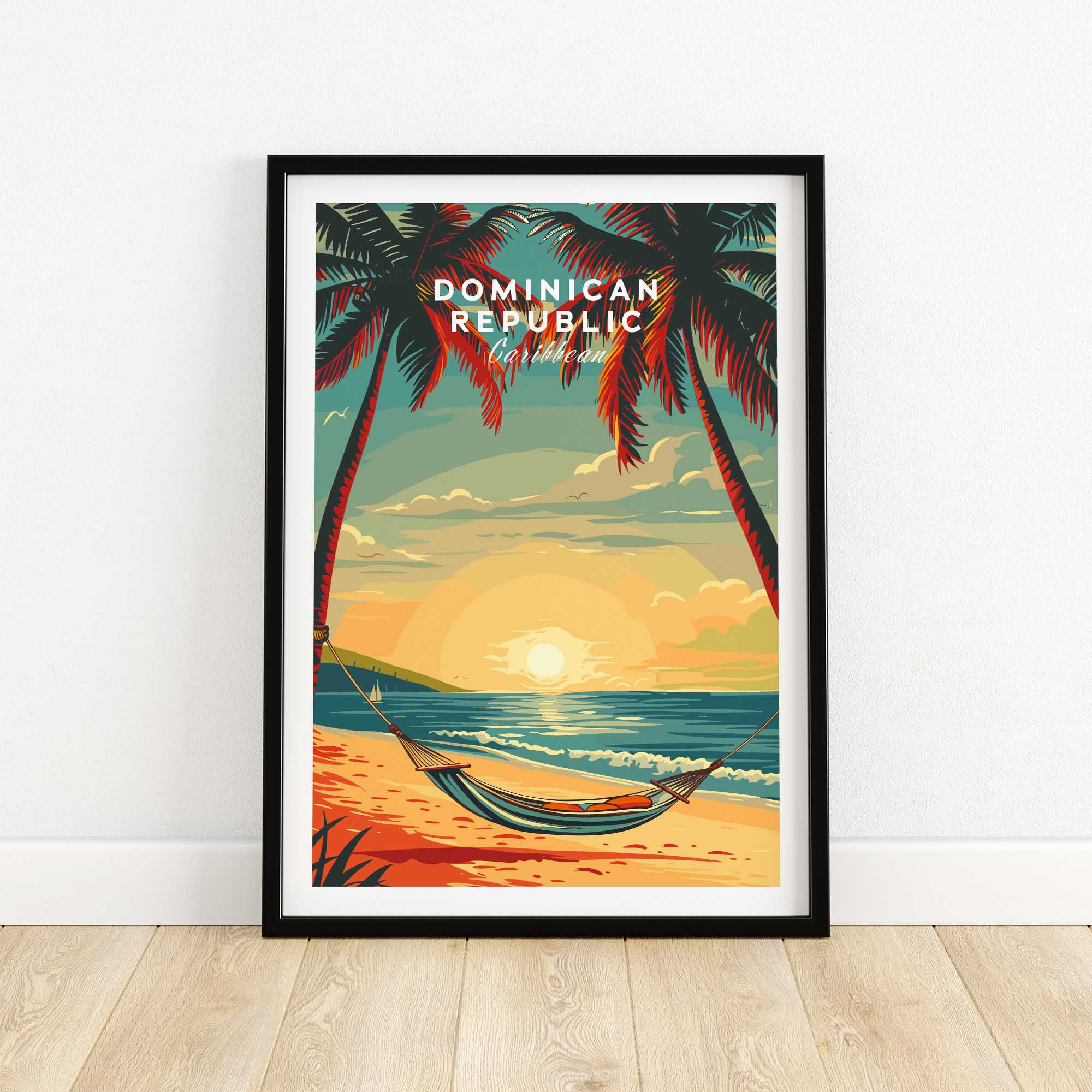 Dominican Republic Travel Poster-This Art World