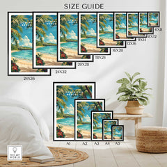 Dominican Republic Travel Print-This Art World
