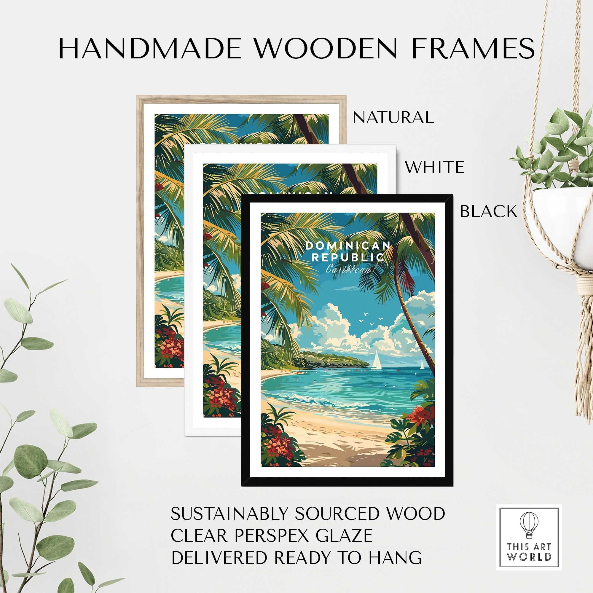 Dominican Republic Travel Print-This Art World