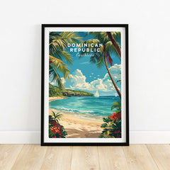 Dominican Republic Travel Print-This Art World