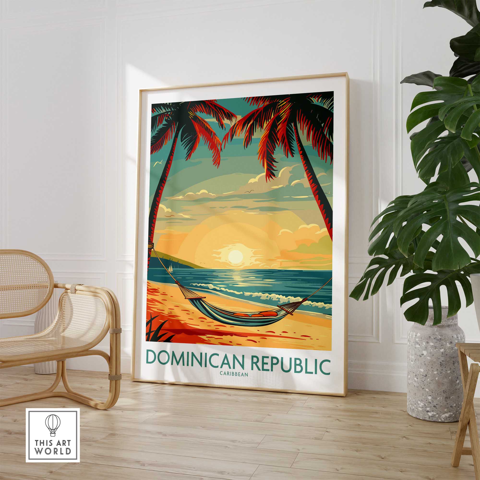 Dominican Republic Wall Art-This Art World