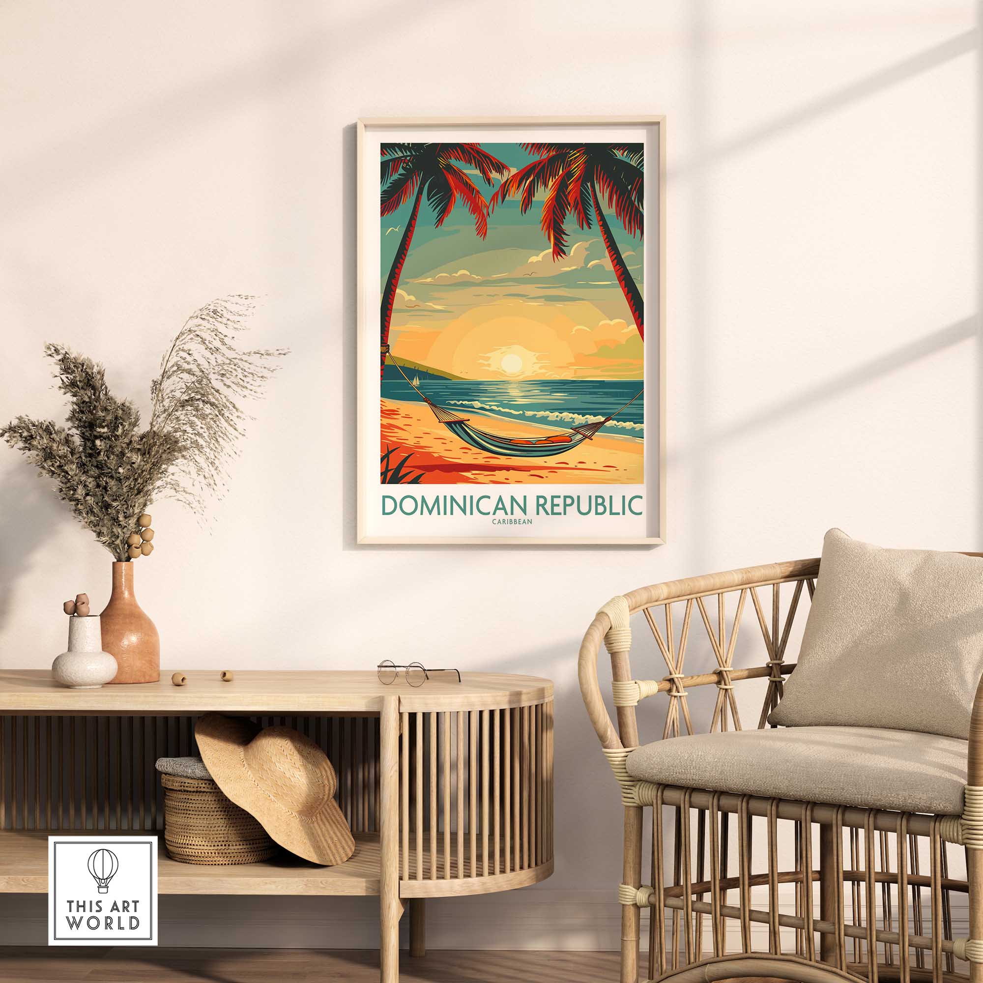 Dominican Republic Wall Art-This Art World
